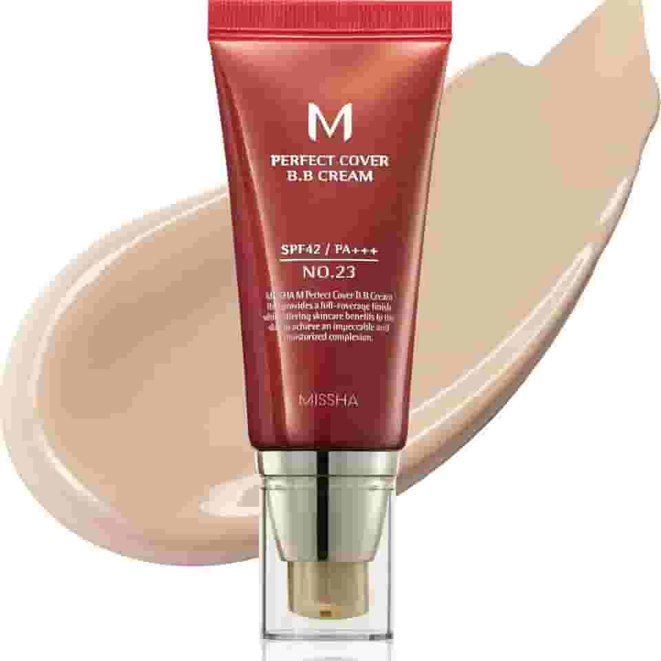 BB Cream M Perfect Cover Missha Natural Beige - 23