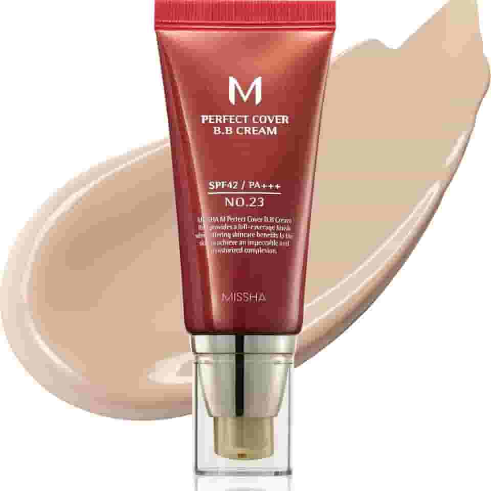 BB Cream M Perfect Cover Missha Natural Beige - 23