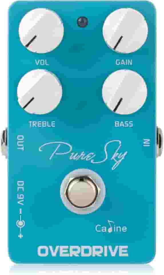 Caline CP-12 Pure Sky Efeito Pedal Guitarra Altamente Puro e Limpo Overdrive Guuitar Fx