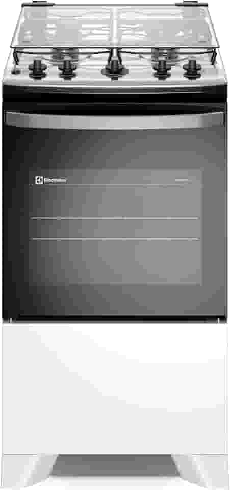 Electrolux Fogão 4 bocas Electrolux Efficient Branco Mesa Inox, PerfectCook e VaporBake® (FE4IW) Bivolt