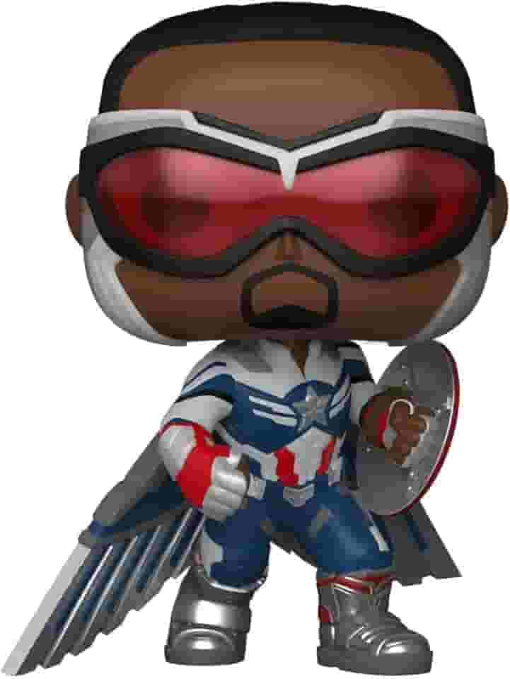 Funko POP! The Falcon and The Winter Soldier # 819 - Captain America [Action Pose] Exclusive