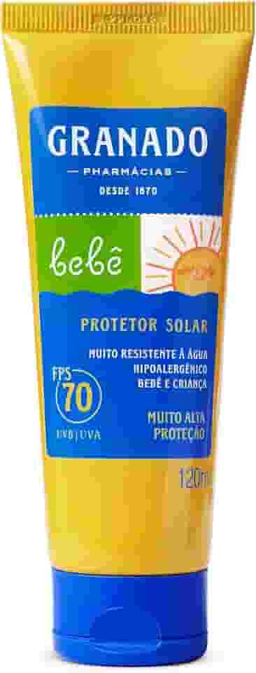 Granado Protetor Solar Bebê, FPS70, 120ml
