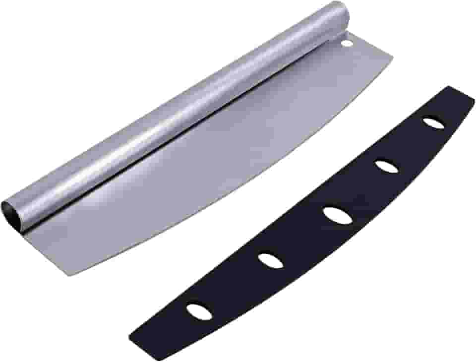 Cortador de Pizza em Aço Inox, Lâmina Curvada, Ergonômico