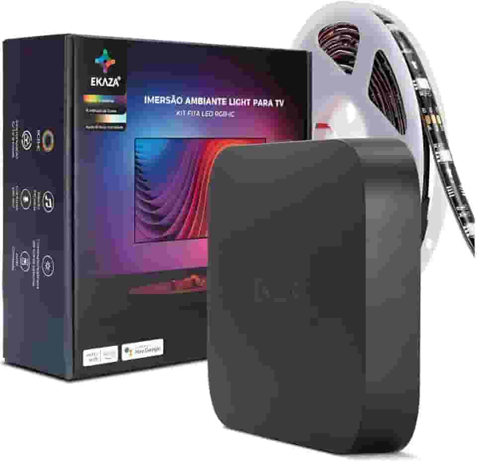 EKAZA Ambiente Light para TV KIT FITA LED RGB-IC 55''- 65'' polegadas - EKCL-T3601-3