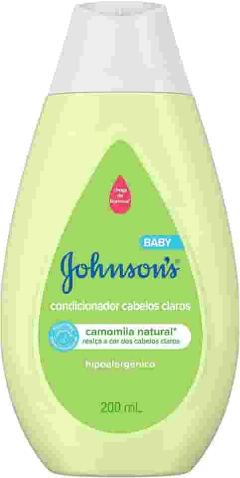 Condicionador Para Bebê Johnson's Baby Para Cabelos Claros, 200ml