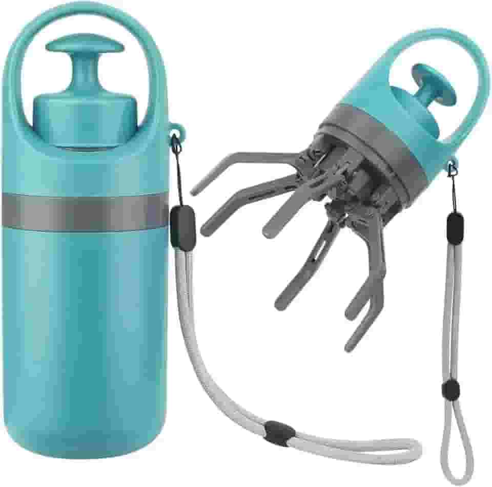 Catador de Fezes Portátil com Saquinhos 19cm Fácil Higienização e Sem Contato Ideal para Passeios com Cães e Gatos1