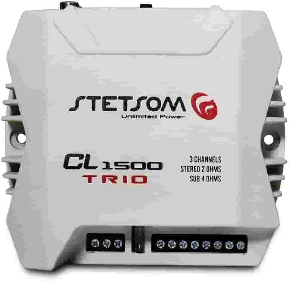 Módulo Amplificador Stetsom CL1500 Trio 3 Canais