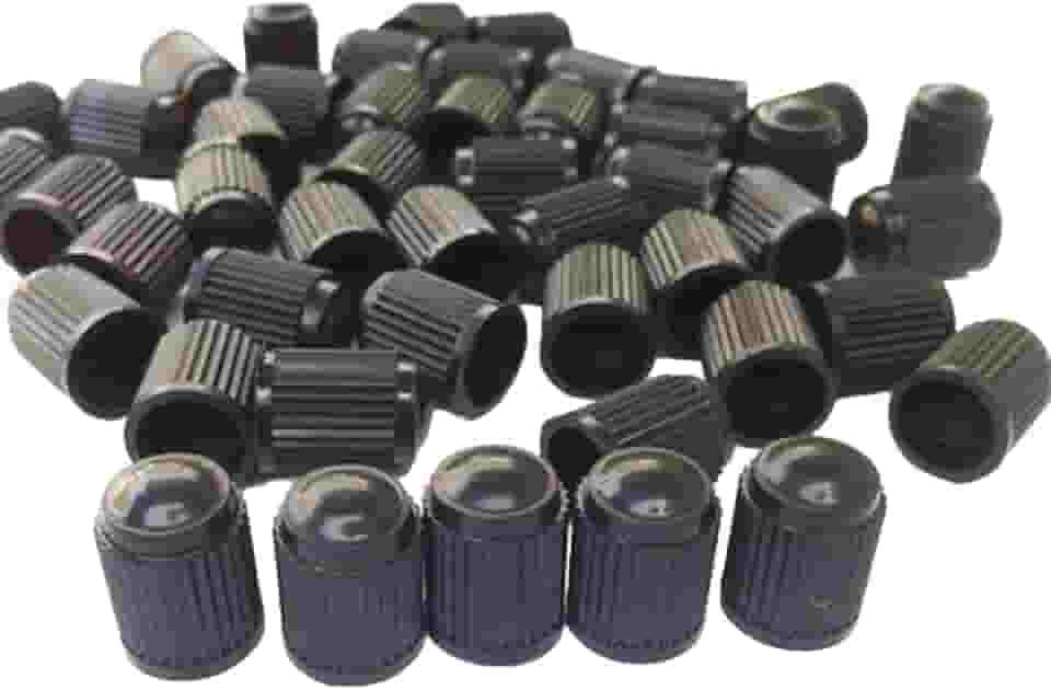 Kit 10 - Tampinha Bico Pneu Moto Carro Bicicleta - Tampa Plástica - Válvula