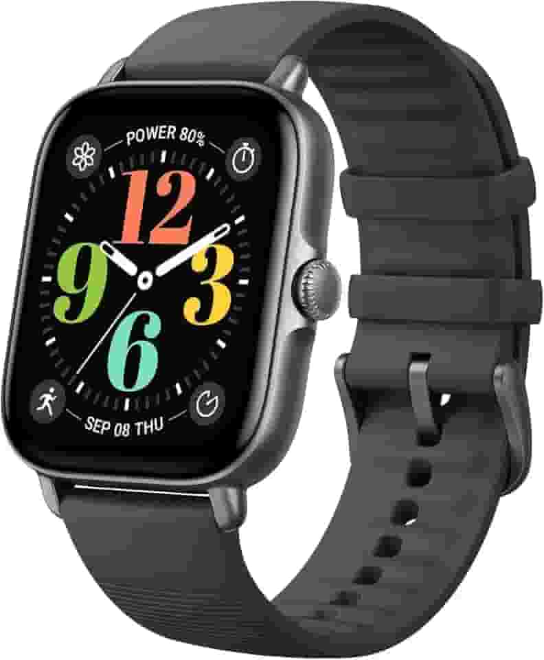 Relógio Amazfit Gts 4 Mini New Smartwatch Com Alexa Original 1.75 (Black)