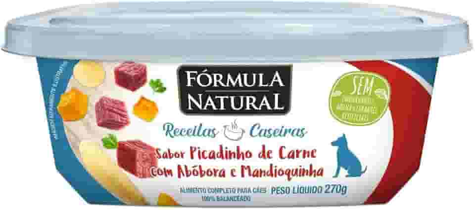 Fórmula Natural Ração Úmida Para Cães Sabor Picadinho De Carne 270G