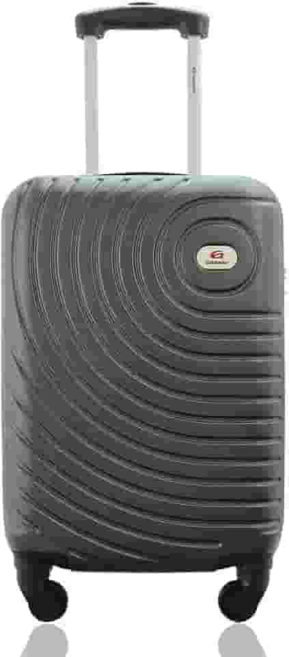 Mala de Bordo Viagem 10kg Rodas 360º Rígida ABS Cadeado Segredo Gladiador A7MB Cinza