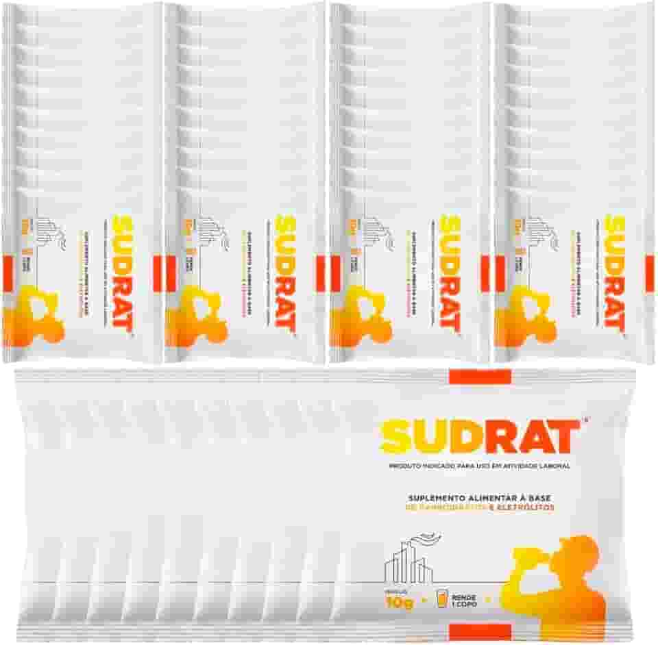 Kit 50x Sudrat Isotonico Repositor Energia Combo 10g Cada - Sudrat (10g, LARANJA COM ACEROLA)