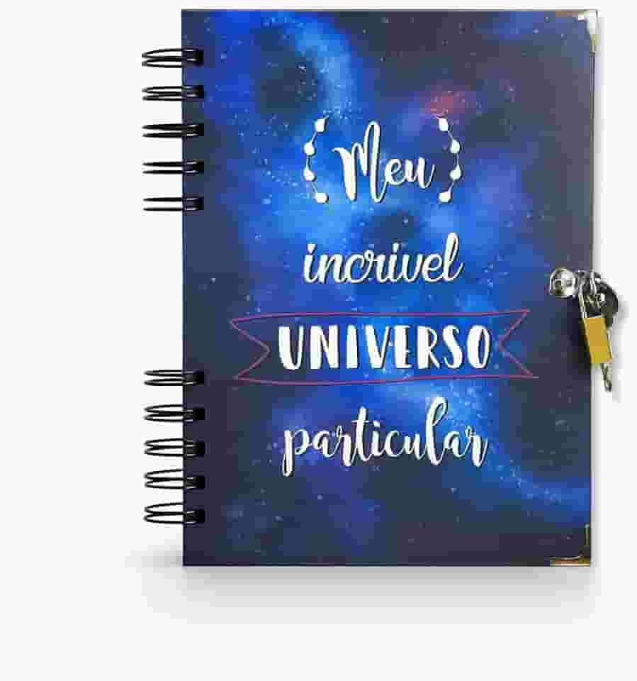 Diário com cadeado Sem Pauta