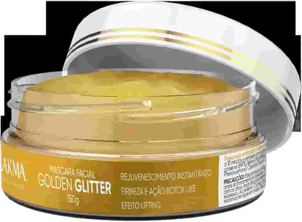 Máscara Facial Ouro Golden Glitter Lakma 150g