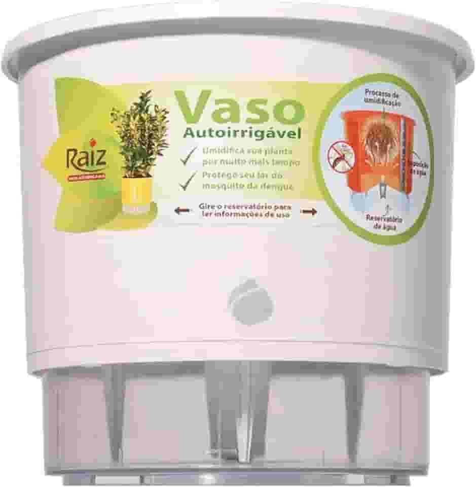Vaso Autoirrigável Raiz - Médio - 14X16cm
