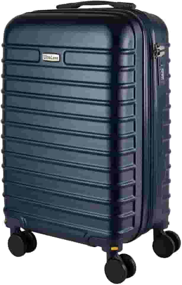 Mala de Bordo 10KG Expansível Padrão Anac Giratória Fan (Azul Marinho Fan)