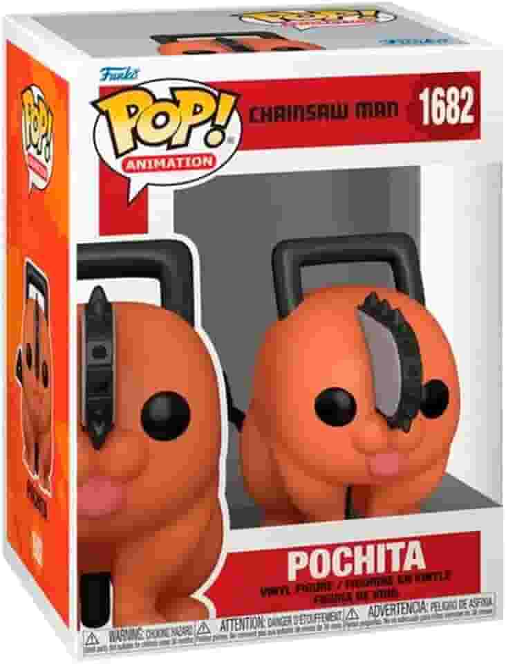 Candide, Funko POP! Pochita, Chainsaw Man, O Cachorrinho Motosserra, Anime - 9 cm