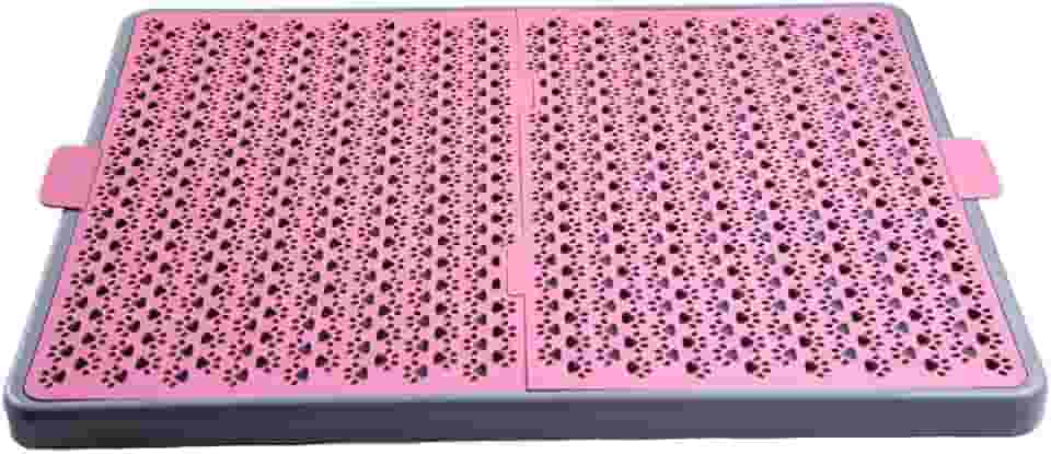 Sanitário Higiênico para Cães, Pipi Dog - 60x45cm - Varias Cores (Rosa) (Rosa)