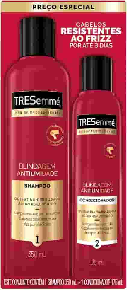 TRESemmé Kit Shampoo 350 Ml + Condicionador 175 Ml Tresemmé Blindagem Antifrizz