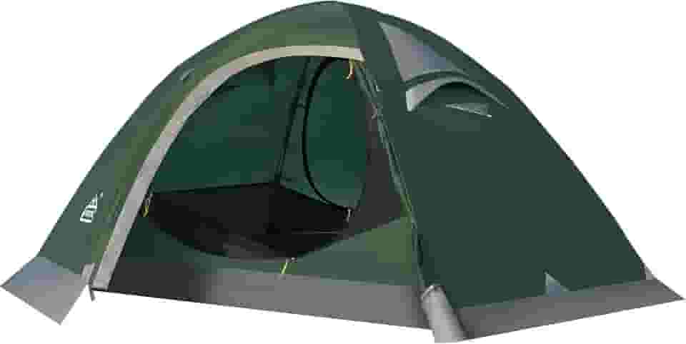 Barraca de mochila para 2 pessoas, barraca impermeável para 4 estações, barraca de inverno para clima frio à prova de vento para acampamento, caminhada, caça, ciclismo