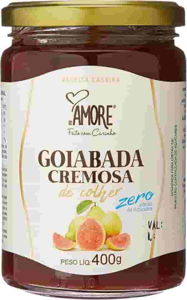 Goiabada cremosa zero adição de açúcares de colher - RB Amore - 400g