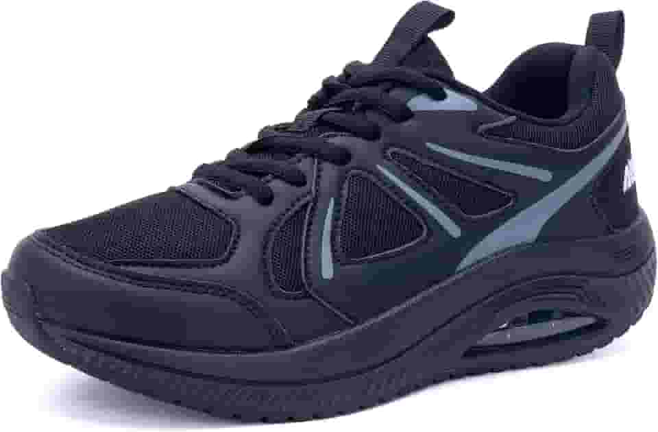 Tênis de caminhada feminino com suporte de arco atlético tênis de corrida ortopédico moderno para fascite plantar