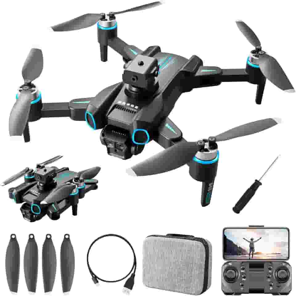 Drone Com Camera Drone Profissional 4K HD Câmeras Fluxo óptico FPV Mini Controle Remoto Quadricóptero Bolsa De Transporte GN-503/S4S