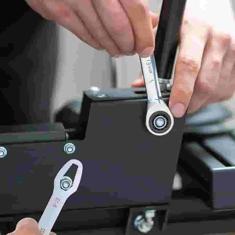 Chave de aperto automático multifuncional, chave de cabeça dupla ajustável de 3 a 17 mm, ferramenta universal de ação rápida para reparos automotivos e domésticos