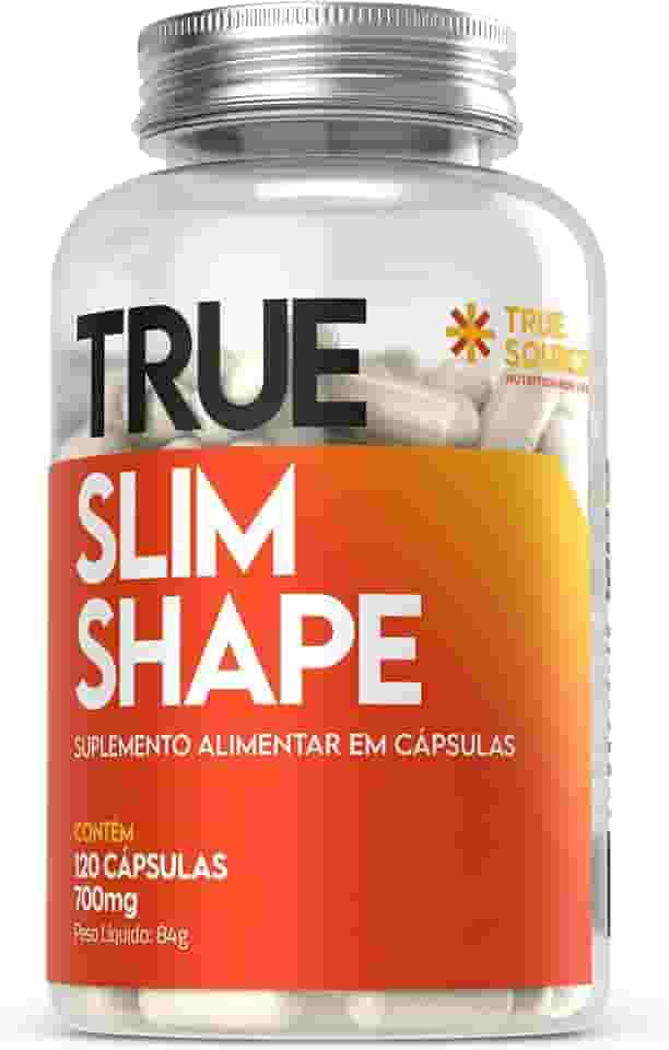 True Slim Shape 120 Cápsulas | Fórmula Concentrada em Cápsulas | Suplemento Premium | Praticidade e Qualidade no Dia a Dia