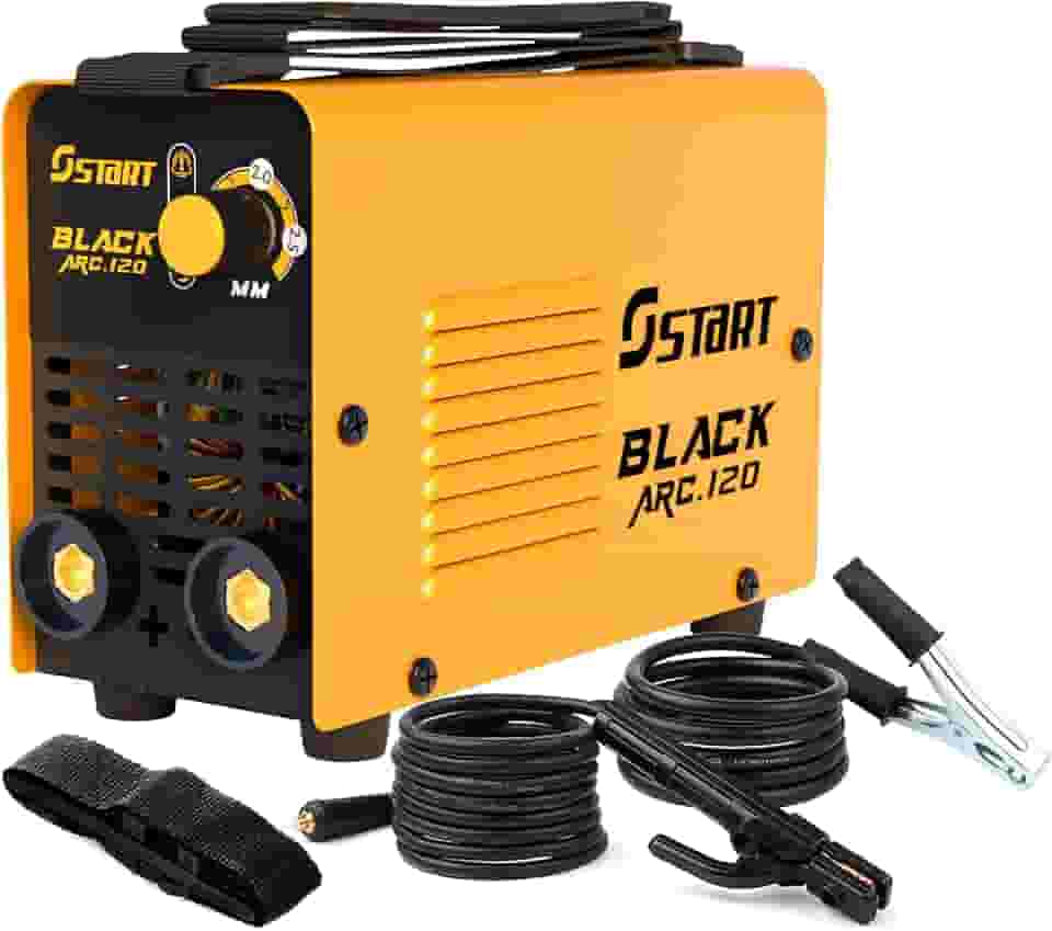 Máquina De Solda Inversora Tig Black Arc Start Serralheiro Mma Eletrodo 220v (Black Arc 120A)