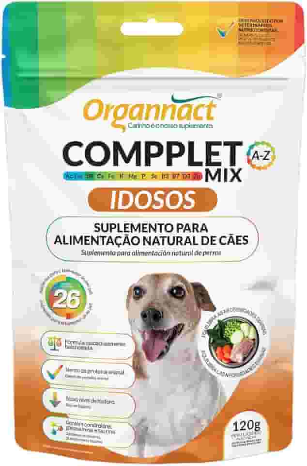 ORGANNACT Suplemento Organnact Compplet Mix Para Cães Idosos 120G