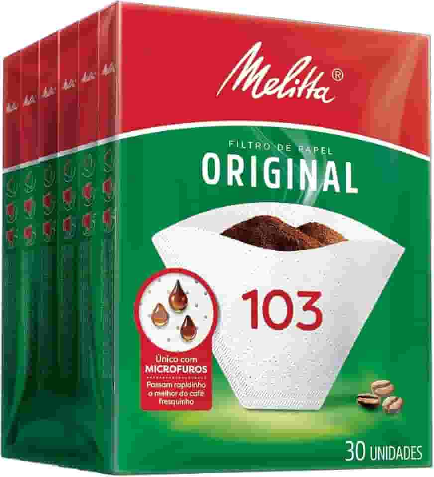 filtro de papel melitta 103 dp 1x6x30un