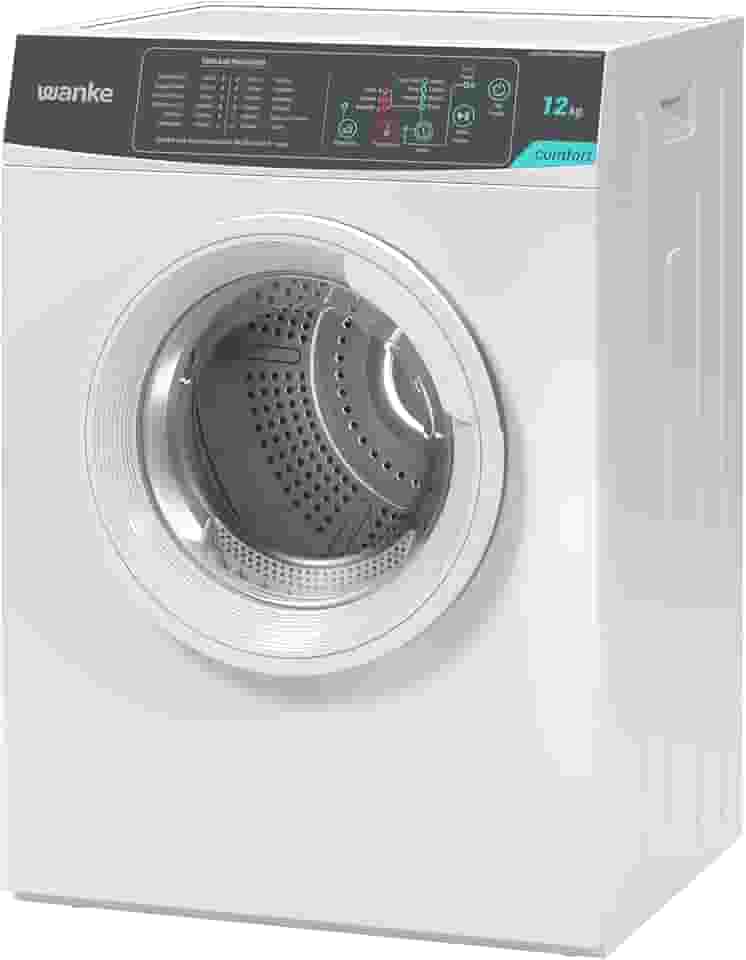 Secadora de Roupas de Piso, 12kg Wanke, Comfort Branca 220V