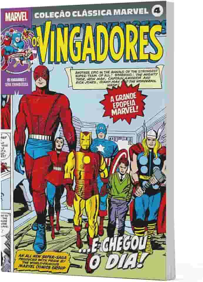 Coleção Clássica Marvel Vol. 4 - Vingadores Vol. 1