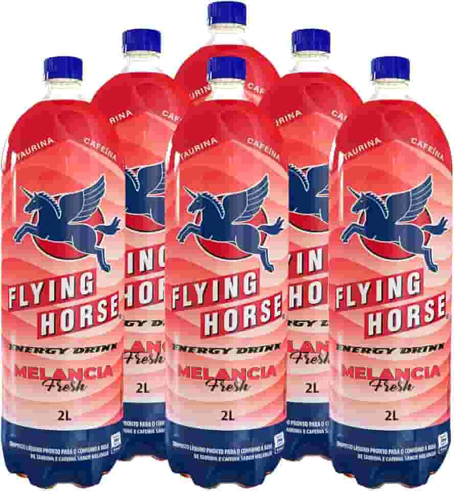 Energético Flying Horse Energy Drink Melancia 2l 6 Unidades