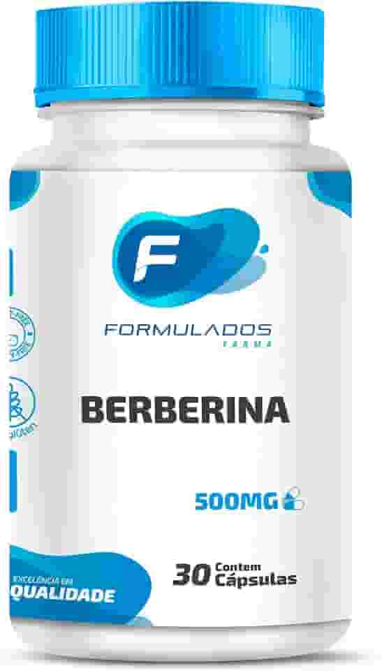 Berberina 500mg 30 Cápsulas