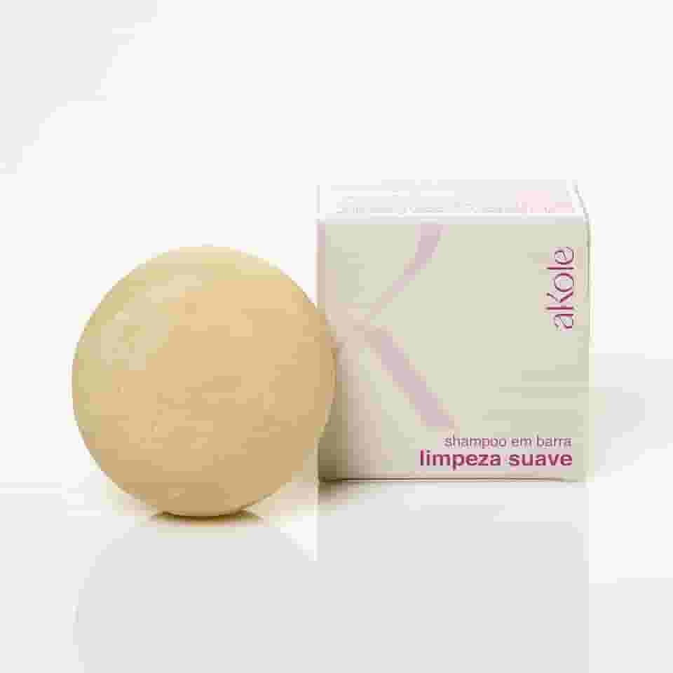 Akole - Shampoo em Barra Limpeza Suave 80g