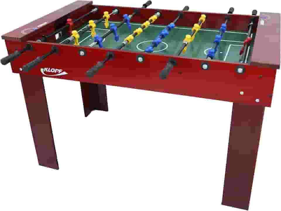 Mesa De Pebolim Com Varões Embutidos Luxo