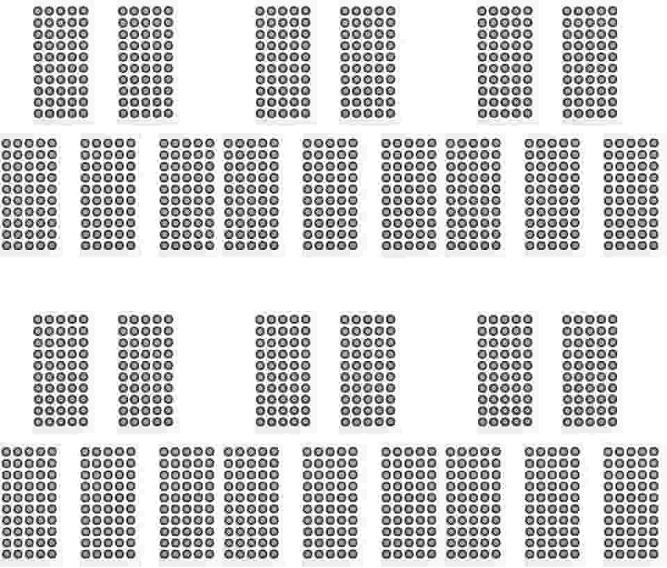 Tofficu Spray de digitalização 3D de 1500 unidades, marcador de digitalização 3D de 6,0 mm para impressora 3D, pontos de rastreamento precisos, marcadores de ponto de referência, reflexão di