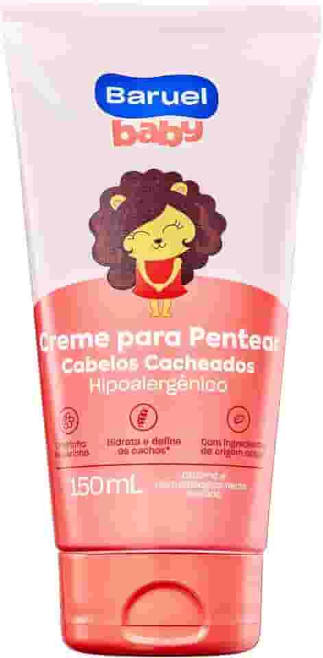 Creme para Pentear Infantil Cabelos Cacheados 150ml – Baruel Baby