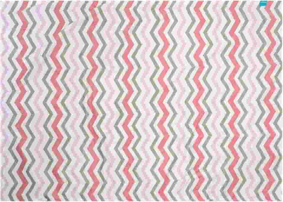 Cobertor Infantil Onda Rosa, Clingo, Rosa