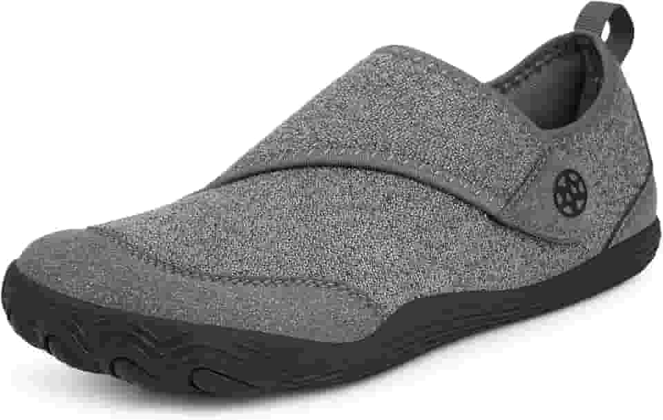 Pantufas largas para diabéticos para homens e mulheres com suporte de arco ortopédico ajustável, artrite, edema inchado, casa, sapatos internos e externos