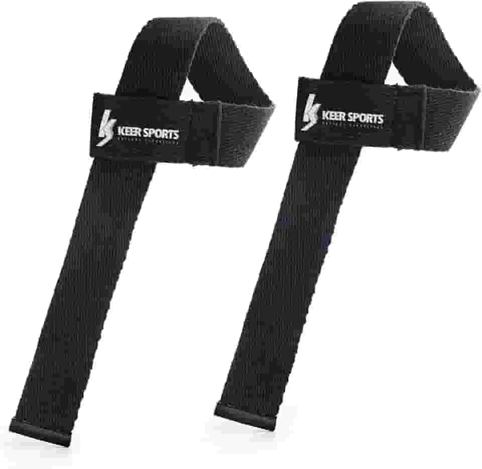 Par Luva Strap Tala de Algodão Fitness Levantamento de Peso