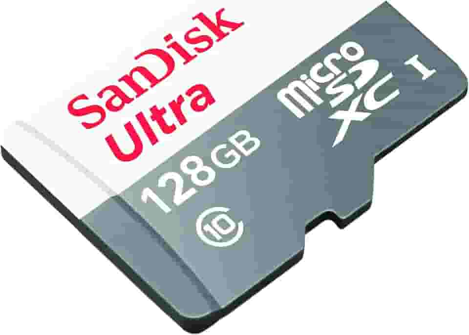 SanDisk Cartão microSDXC Ultra SDSQUNS-128G-GN6MN 128GB 80MB/s UHS-I Classe 10