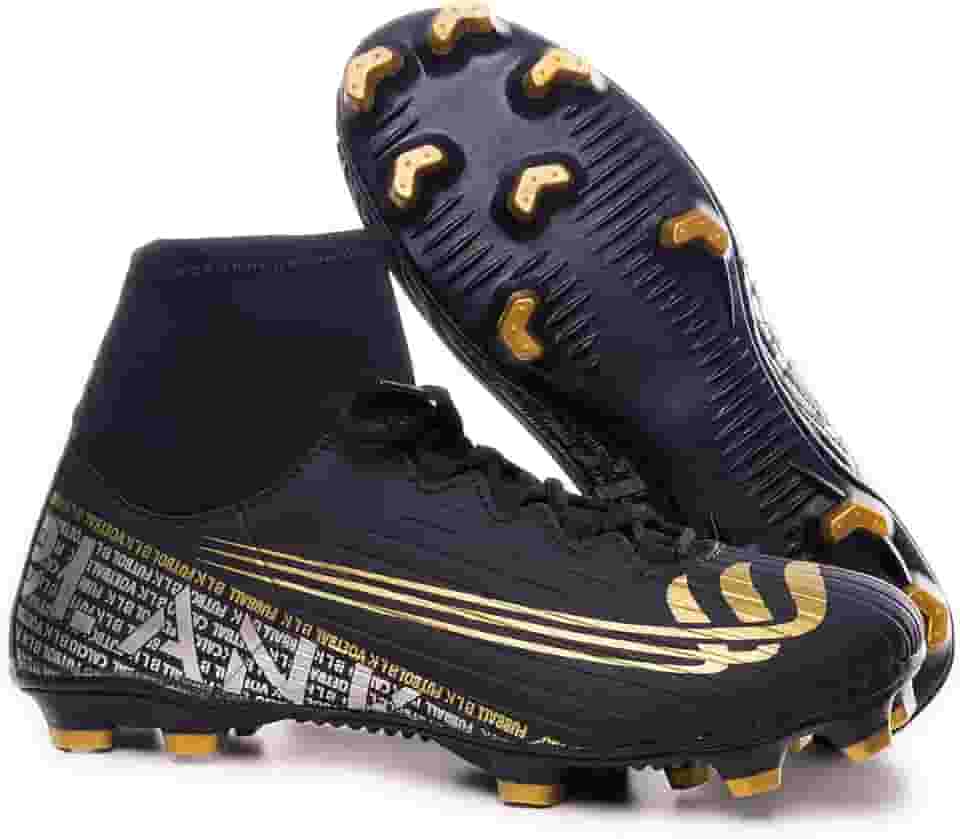 Chuteira Campo Gramado Botinha 38 ao 44 com Solado Costurado