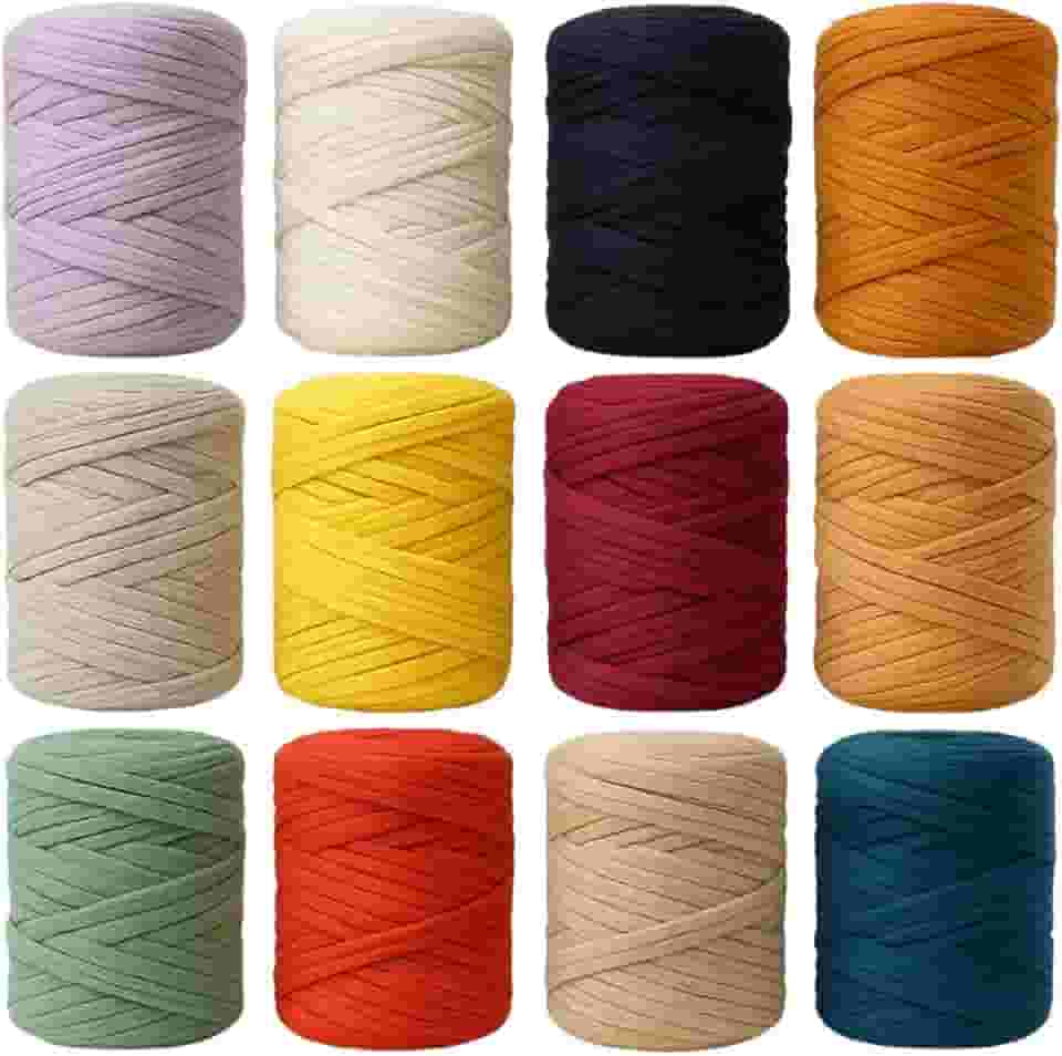 Kit 10 Fio De Malha Ecológico 10kg Residual Para Crochê Colorido 140m Reciclável Ecomalha (10)
