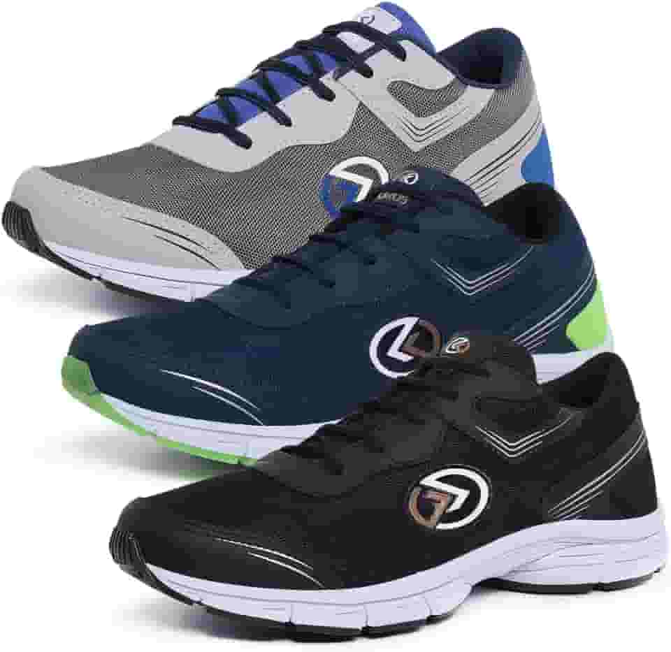 Kit 3 Pares Tênis Masculino Esportivo Academia Treino Musculação Caminhada Combo