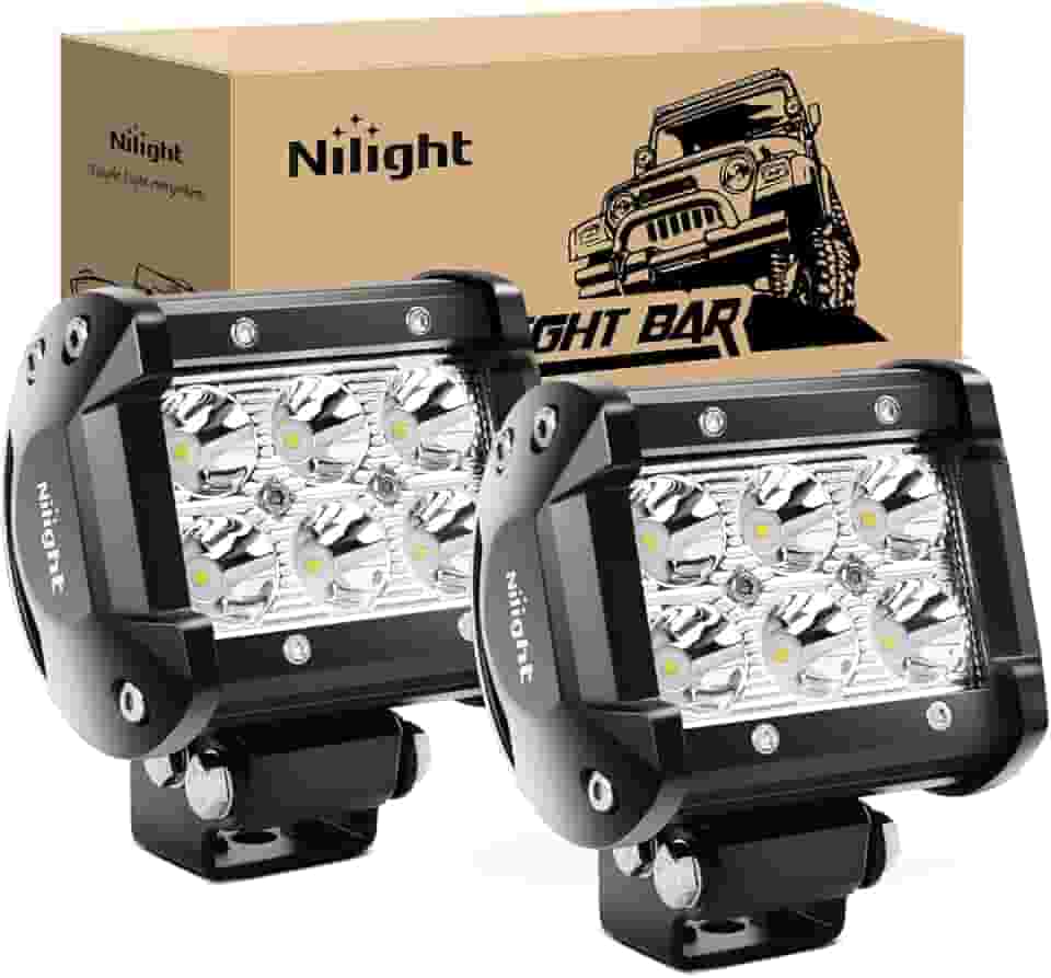 Farol Milha Super Led Off Road 18W 6000K Alta Potência