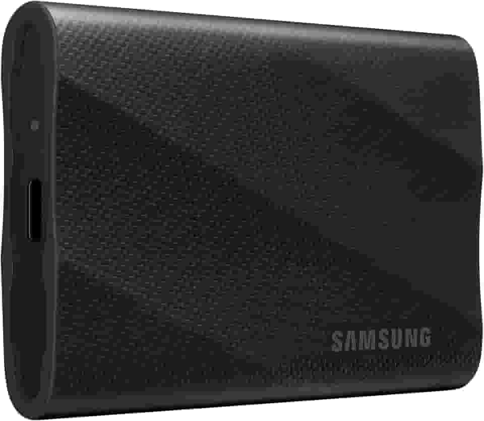 SAMSUNG SSD portátil T9 4TB, USB 3.2 Gen 2x2 Unidade externa de estado sólido, velocidade de leitura de até 2.000 MB/s para jogos, estudantes e profissionais, MU-PG4T0B/AM, preto (pacote com 1)