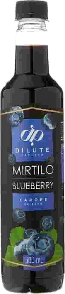 Dilute Xarope Blueberry/Mirtilo Sabor Blueberry / Mirtilo 500 Ml
